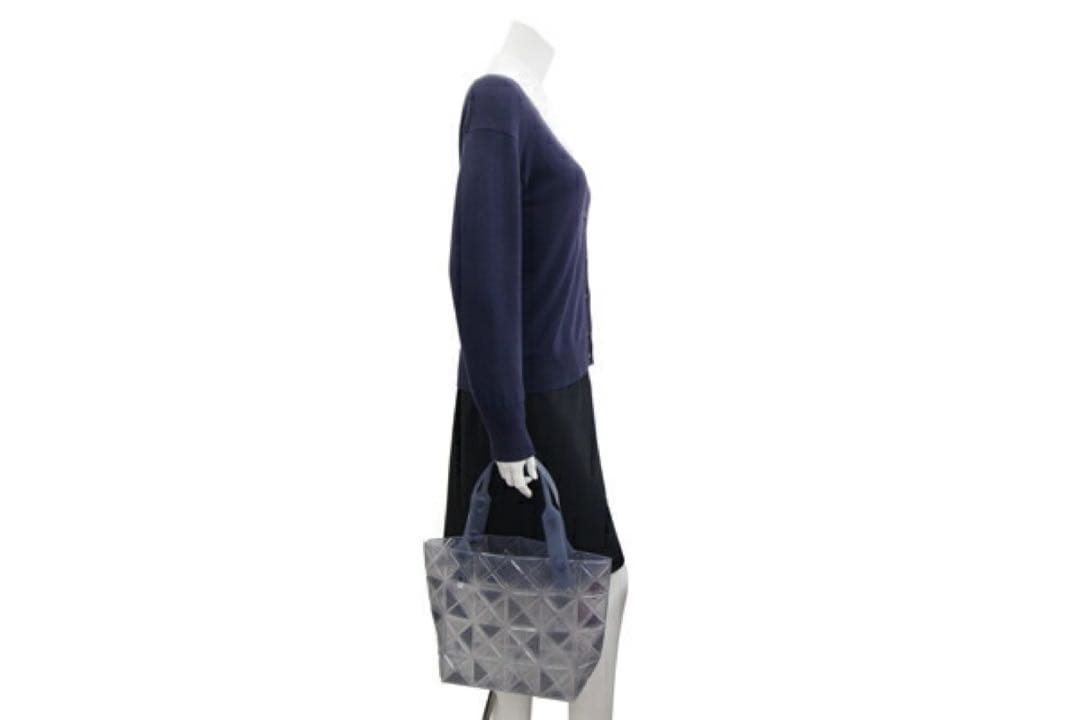 BAOBAO ISSEY MIYAKE DAZZLE トートバッグ クリアグレー