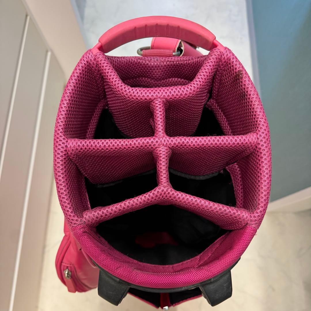 PEARLY GATES キャディバッグ ピンク