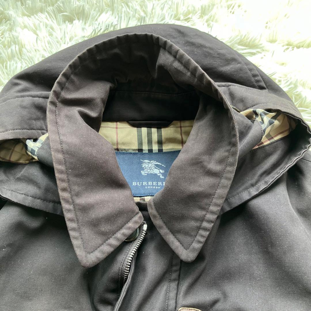 バーバリー ダッフルコート ブラウン