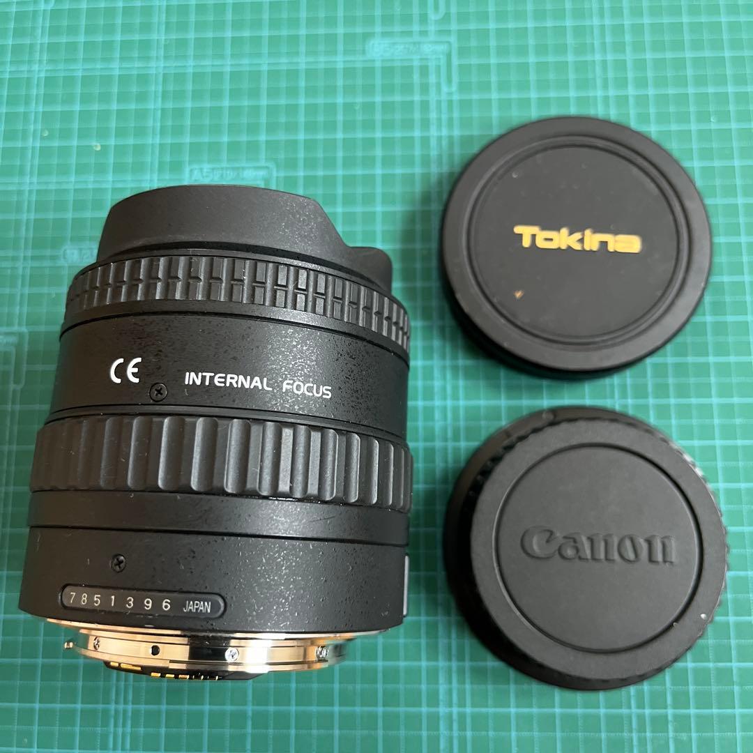 トキナー ATX 10-17mm 魚眼ズーム F3.5-4.5 キヤノンEF用