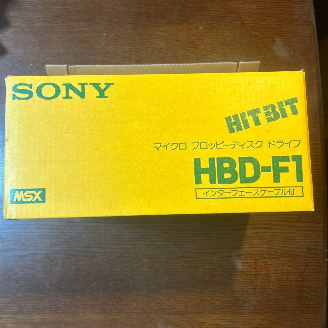 SONY マイクロフロッピーディスクドライブ　HBD-F1