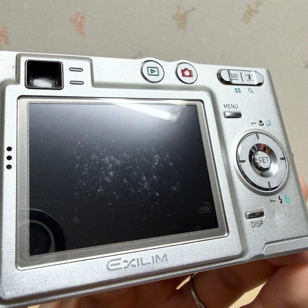 CASIO カシオ EX-Z50 シルバー デジカメ コンデジ 充電器付