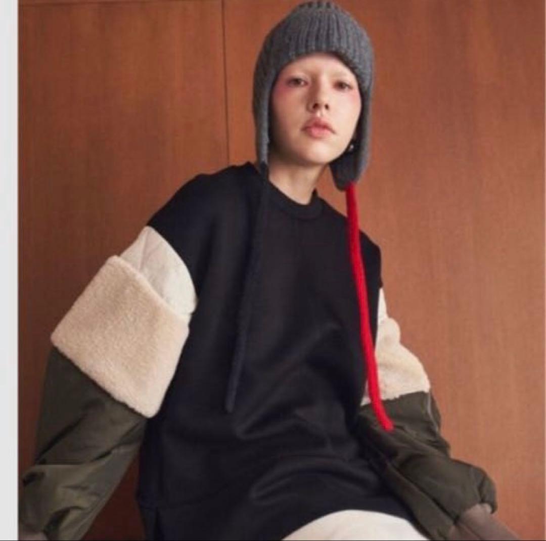 OMMO 新品　BOA DOCKING MA-1 SLEEVE TOP