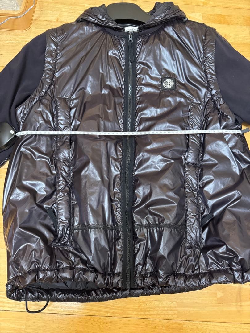 希少デザインStone  2way ダウンジャケット