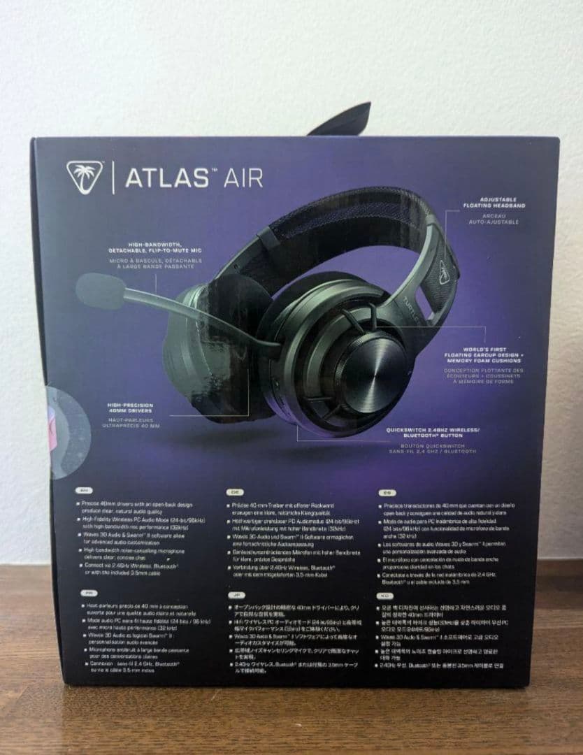 【未開封】Turtle Beach ATLAS AIR ワイヤレスヘッドセット