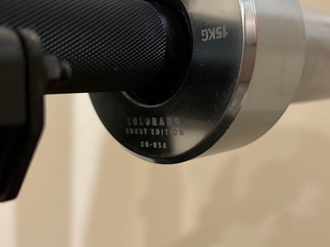 REP Fitness コロラドショートバー 15kg 183cm