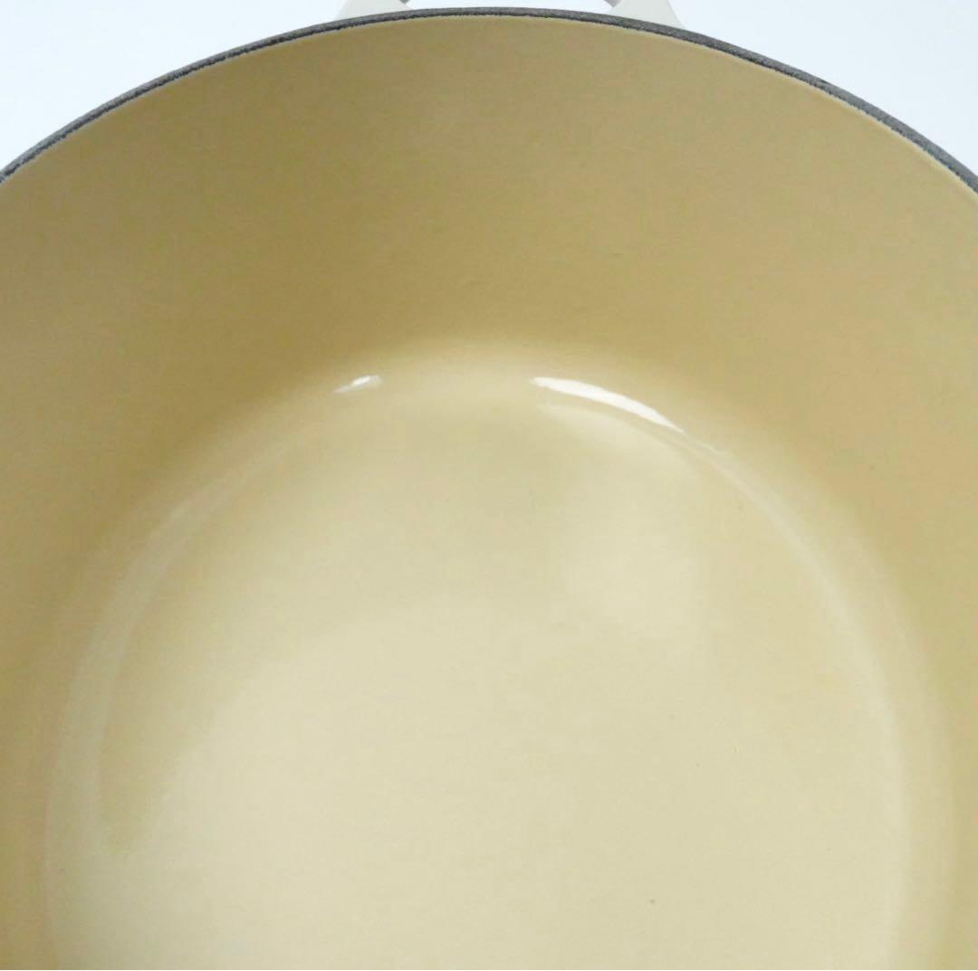 【美品】LE CREUSET　ココット オーバル リネン25cm