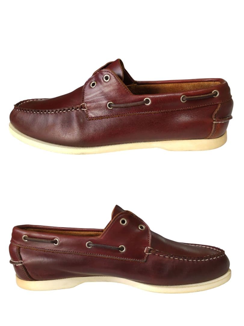 Atlantic Works×BEAMS Moccasin deckshoes