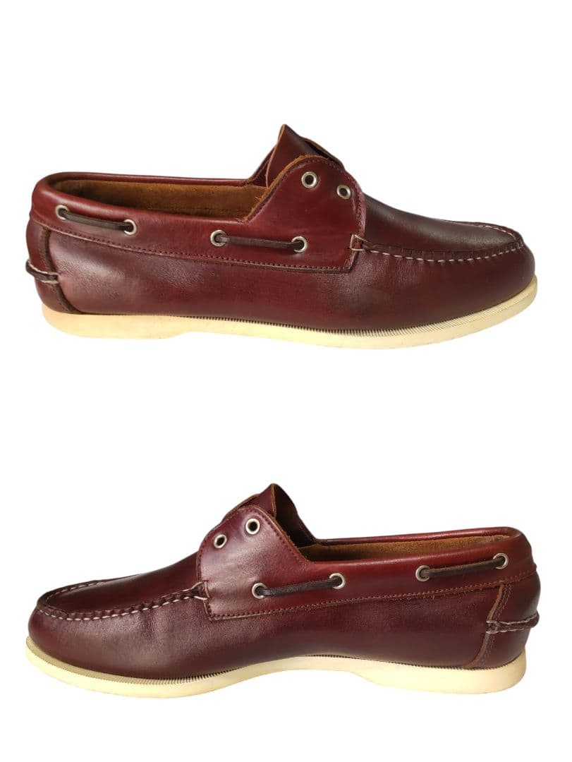 Atlantic Works×BEAMS Moccasin deckshoes