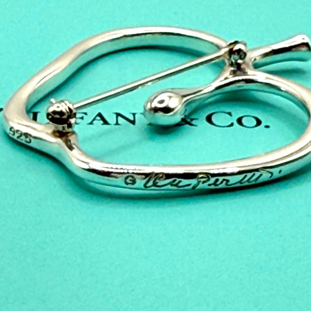 ★激レア★ティファニー アップル ラージ ブローチ シルバー リンゴ 大きい