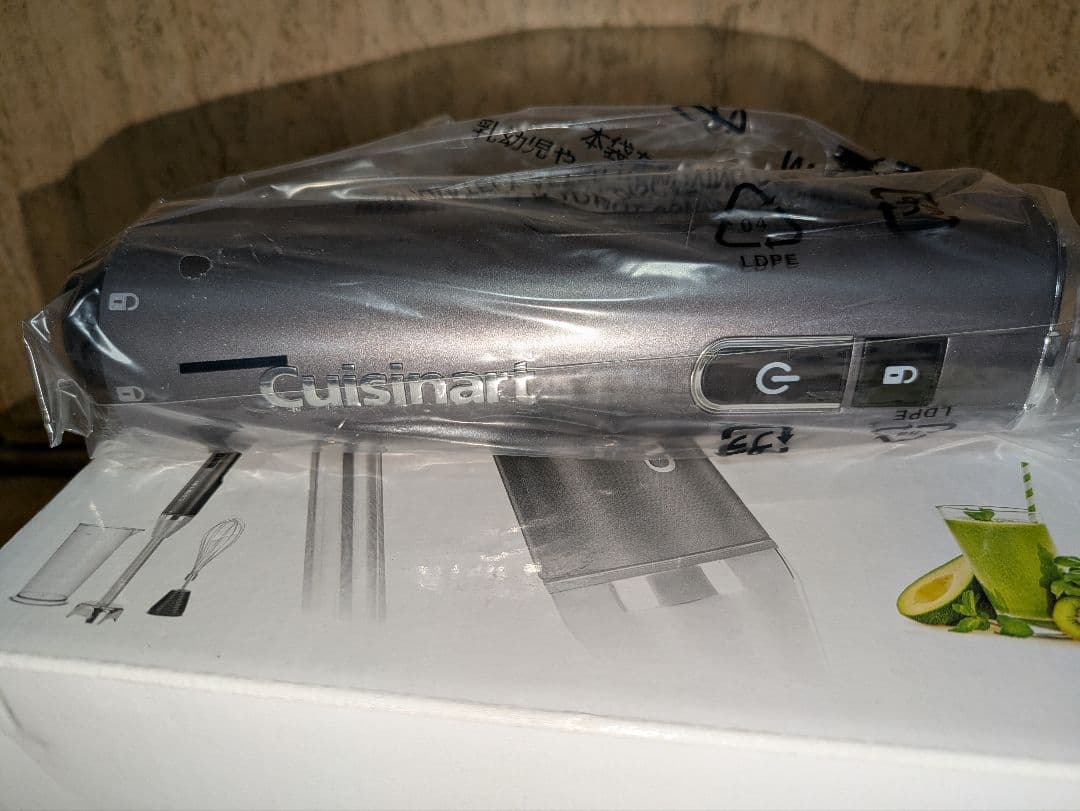 【新品未使用品】Cuisinart コードレスハンドブレンダー RHB-100J