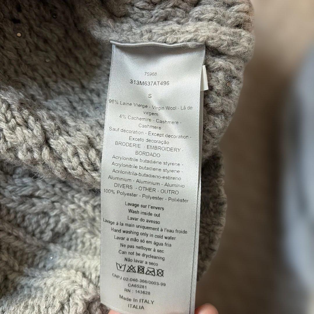 【超美品】希少　DIOR MEN ニット　クリーニング済み