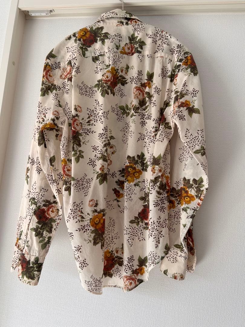 キャバン　花柄　シャツ
