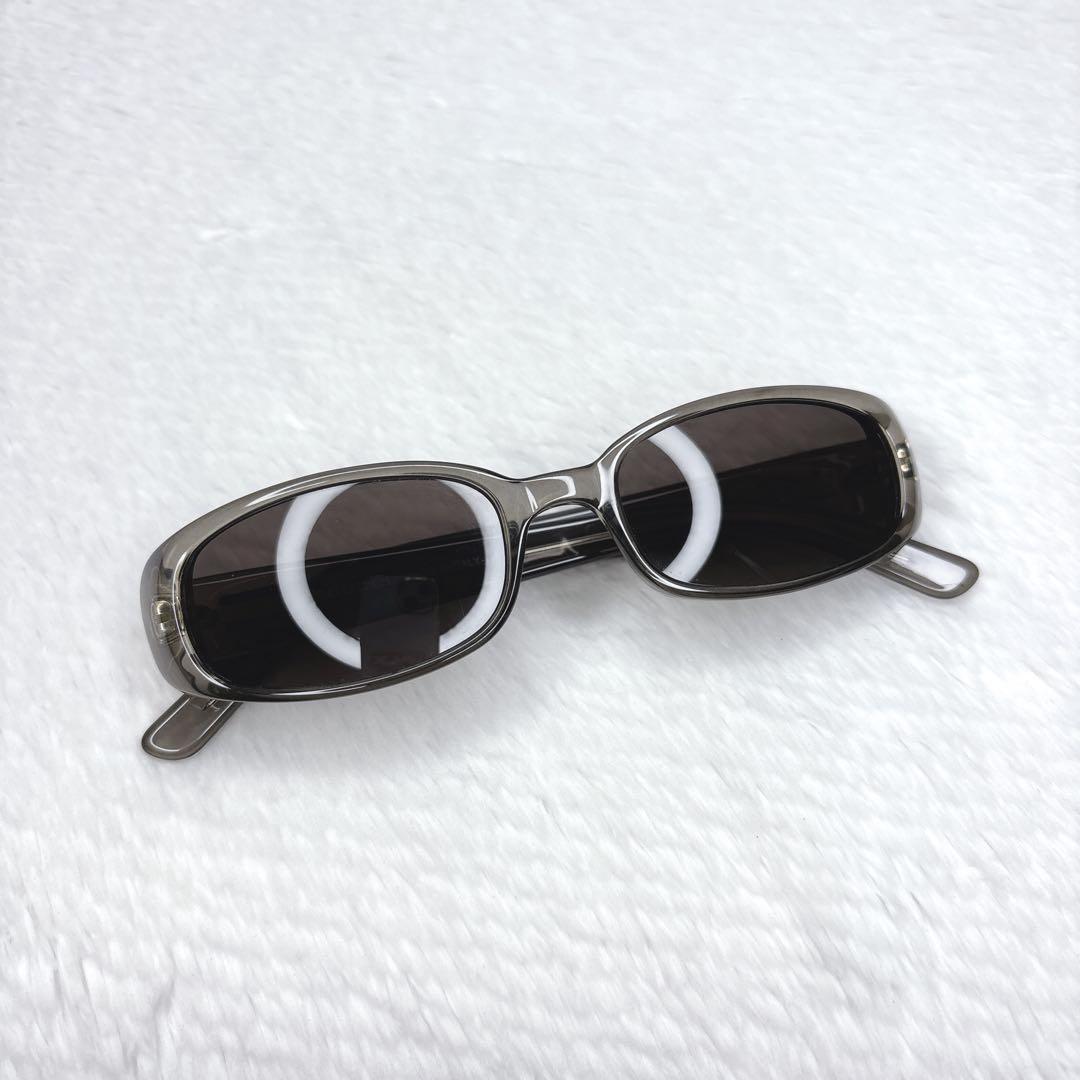 GUCCI グッチ クリアグレー vintage サングラス　ケース付　Y2K