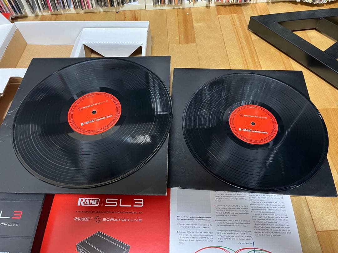 SCRATCHLIVE SL3 RANE seratoスクラッチライブ　ガイド本