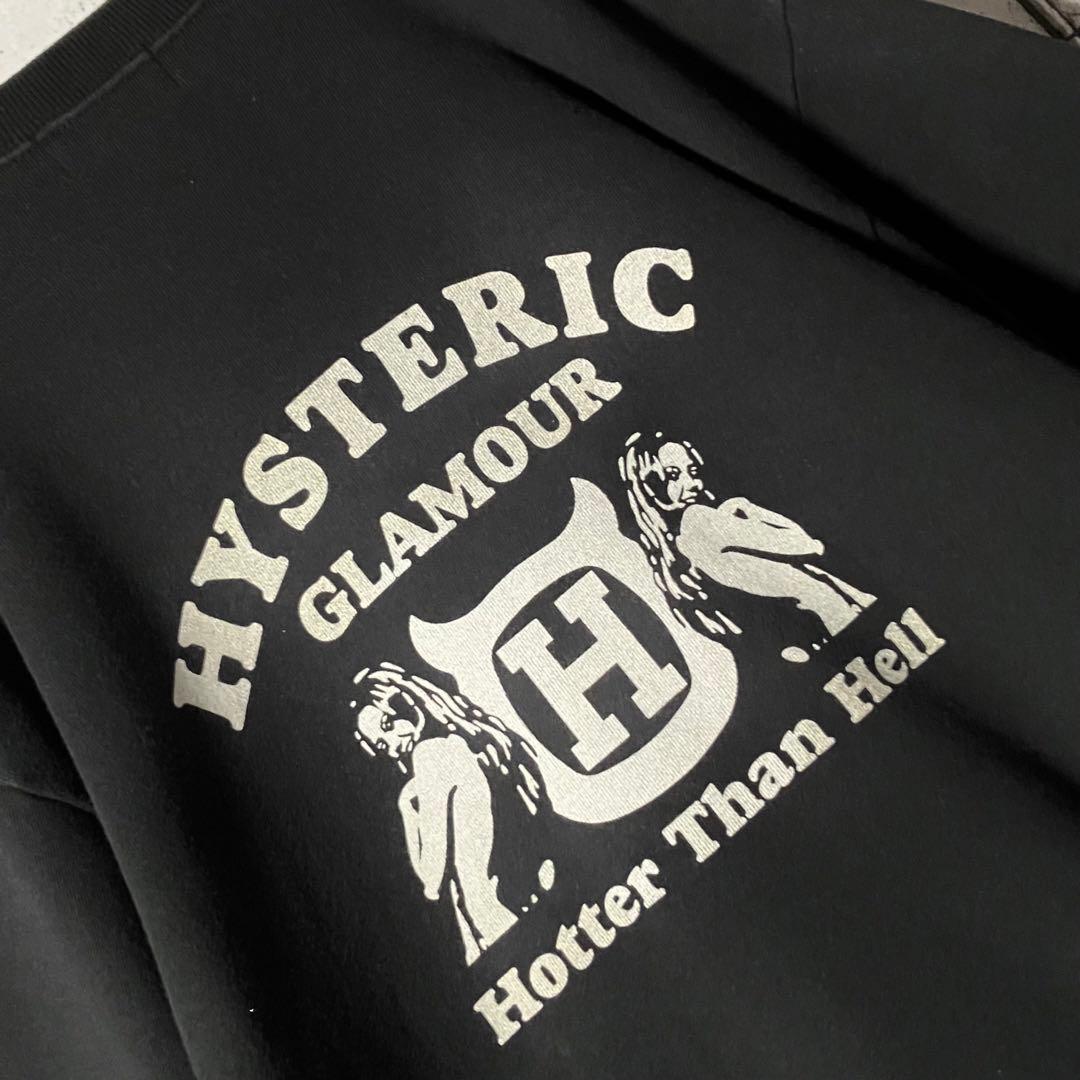 【即完売】ヒステリックグラマー☆バックプリントヒスガールスウェットシャツM