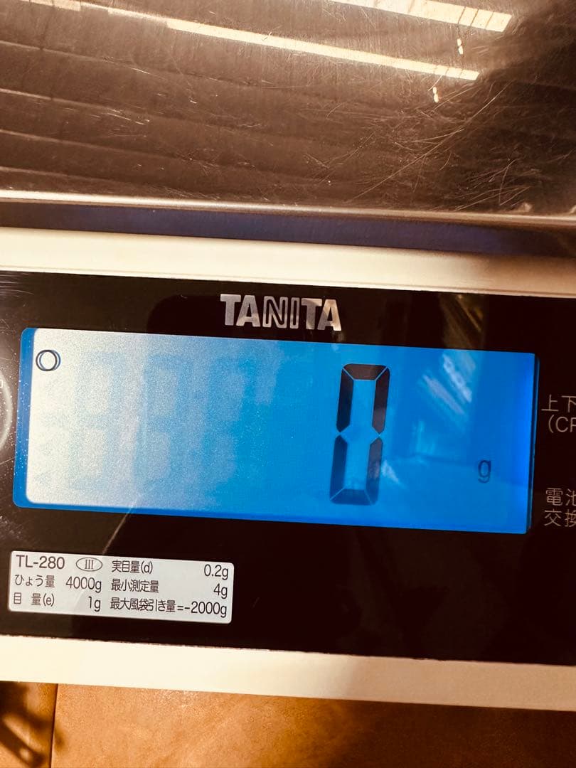 BLUESTAR。 美品！TANITA TL-280 クッキングスケール