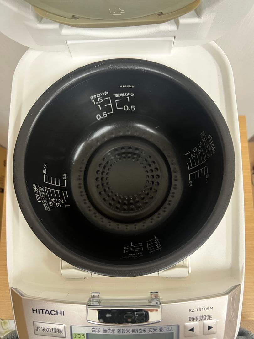 [カオルン]HITACHI 日立 IH炊飯器 RZ-TS105M 5.5合