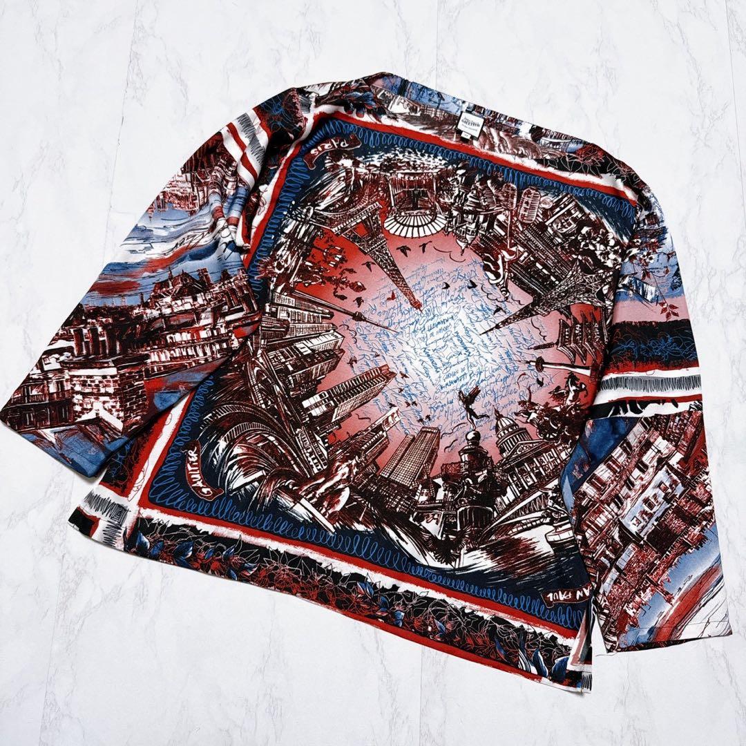 Jean Paul GAULTIER ジャンポールゴルチエ 総柄　ブラウス　42