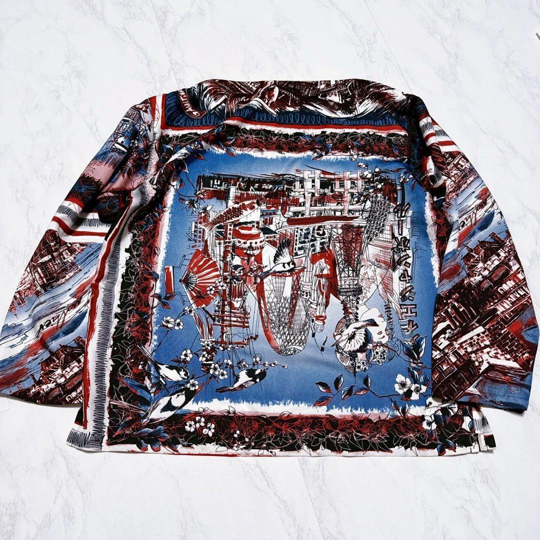 Jean Paul GAULTIER ジャンポールゴルチエ 総柄　ブラウス　42