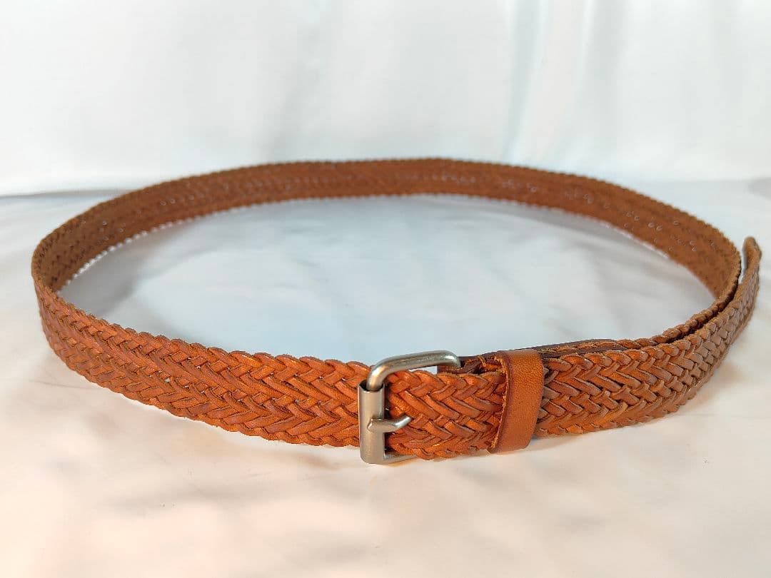 【美品】MHL マーガレットハウエル　高級レザーベルト 本革/牛革 英国製正規品