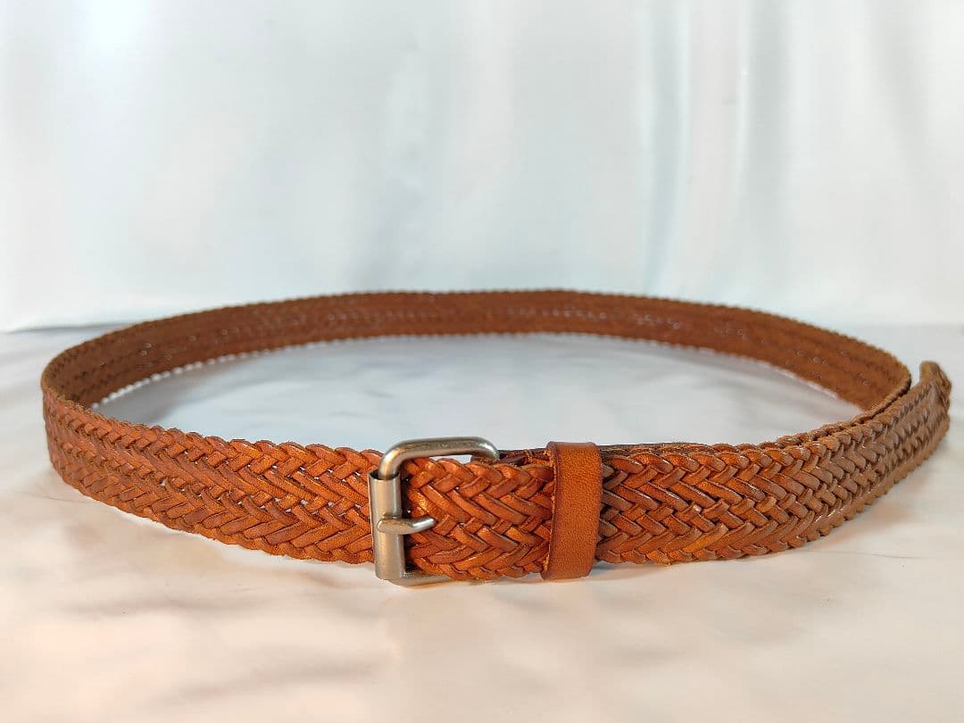 【美品】MHL マーガレットハウエル　高級レザーベルト 本革/牛革 英国製正規品