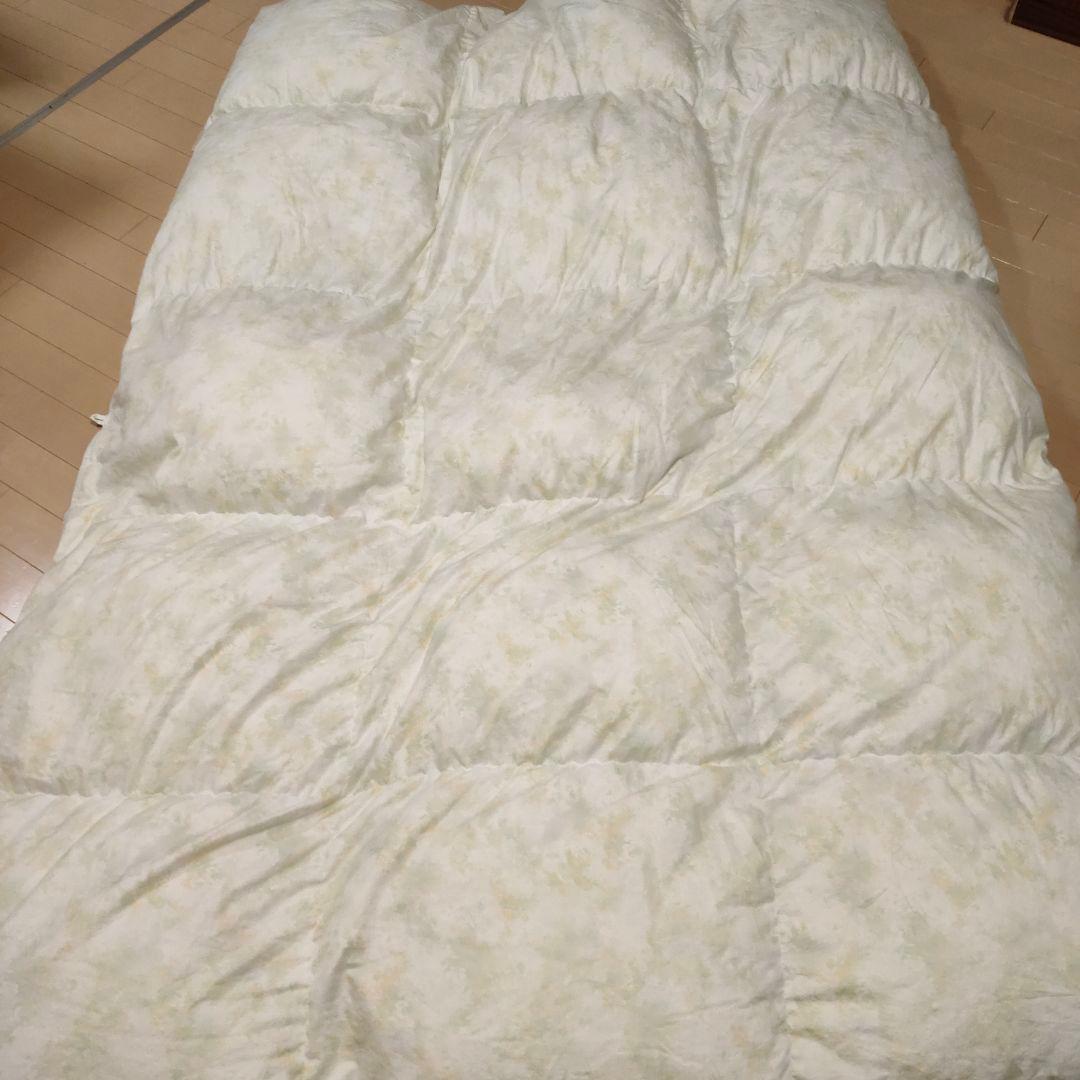 大阪西川★羽毛布団シングル日本製