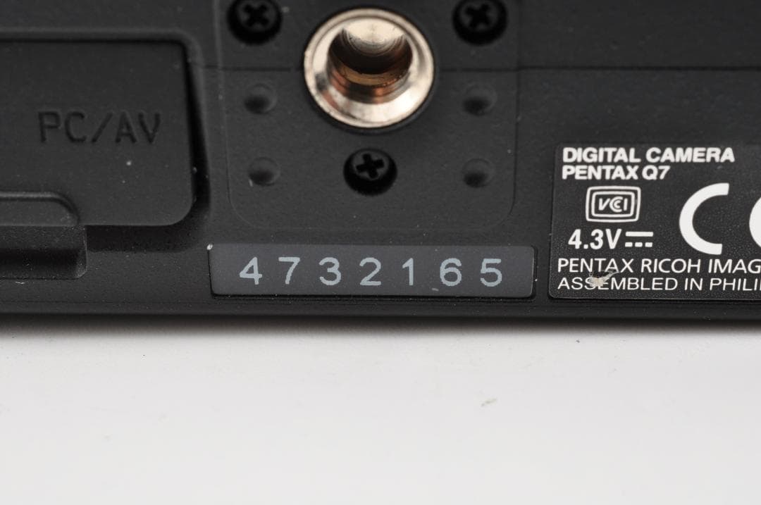 Pentax Q7 黒 02 & 06レンズ 2352ショット 元箱入 #95