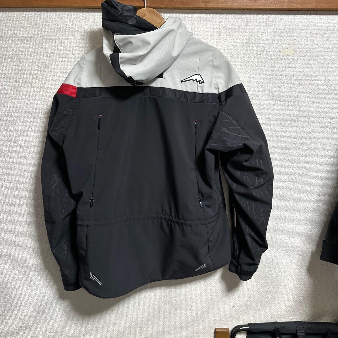 KUSHITANI ガルジャケット 黒/赤/白