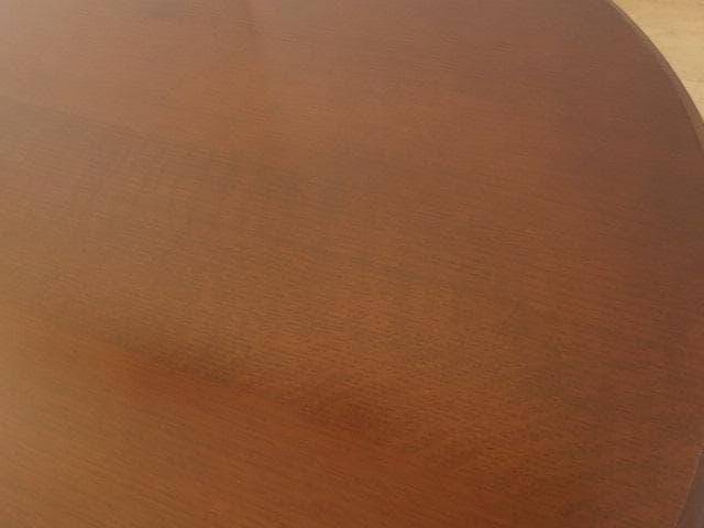 北海道手作り家具　雅　丸テーブル１０００　楢（ナラ）材　勇峰工芸（新）