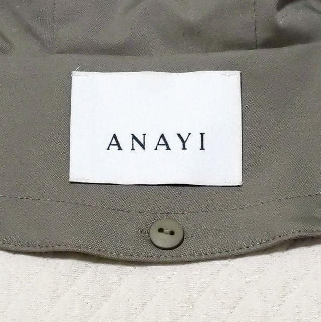 美品★ANAYI アナイ★ブライトツイルライナー付モッズコート
