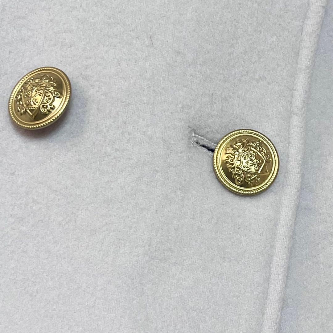 Lily Brown ダブルボタンショートコート 23AW アイボリー