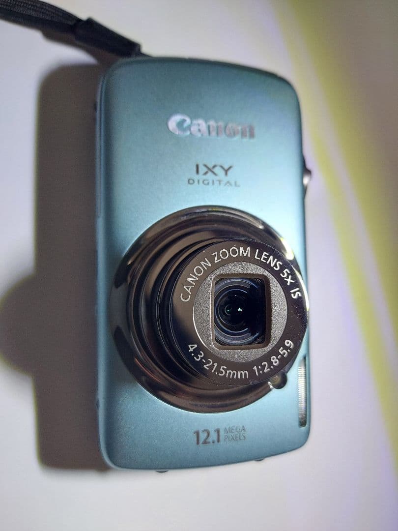 【美品】Canon IXY930IS デジタルカメラ ブルー