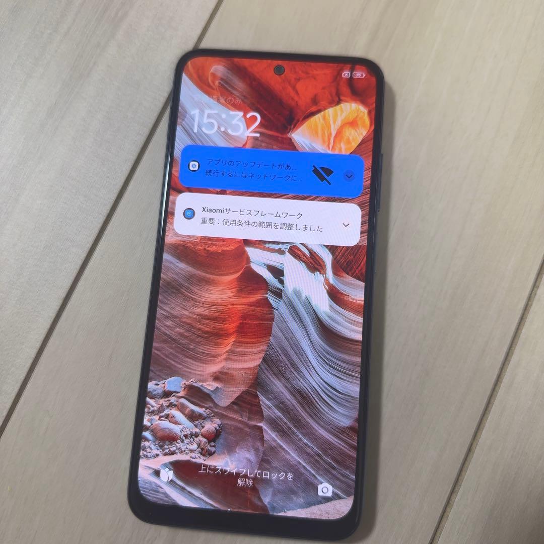 Redmi note 11 本体　スターブルー　美品　中古