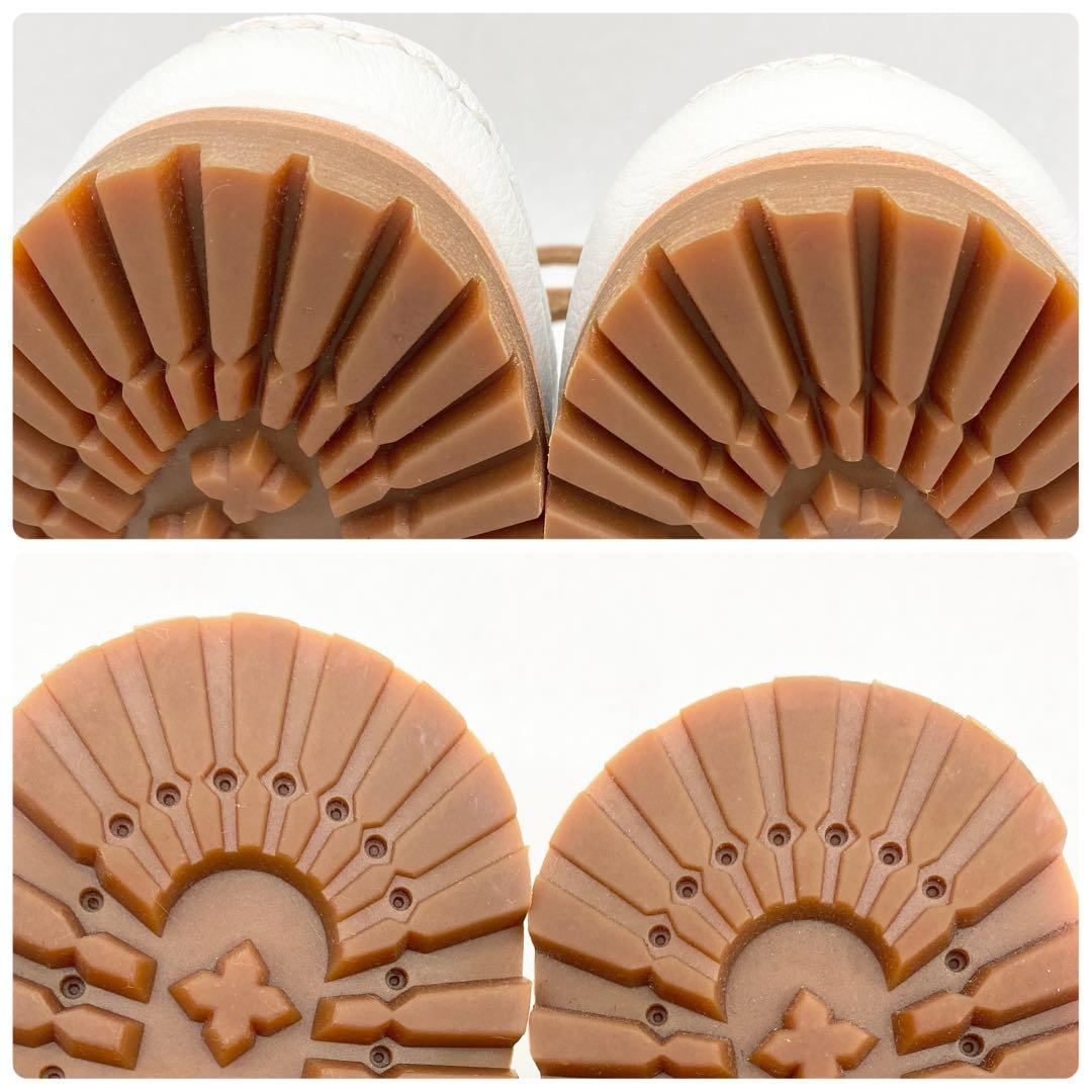 A16172 美品 ティンバーランド　3アイクラシックラグ　白　26