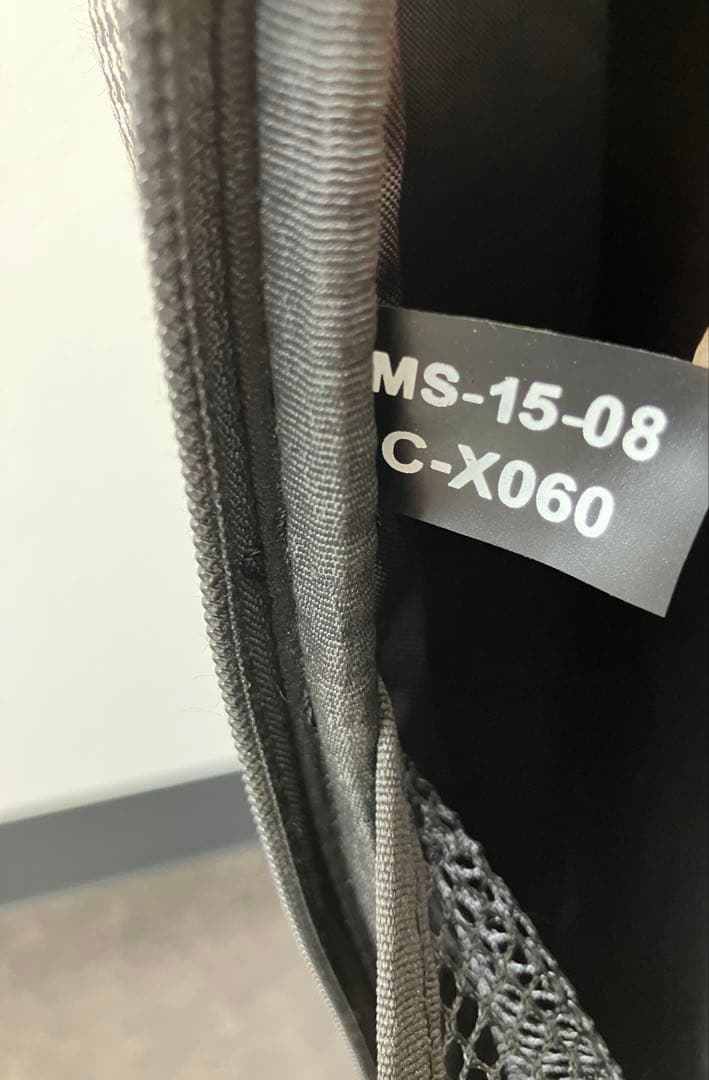 値下！XXIO ダンロップ　キャディバッグ スタンド型　千鳥柄　モノトーン　白黒