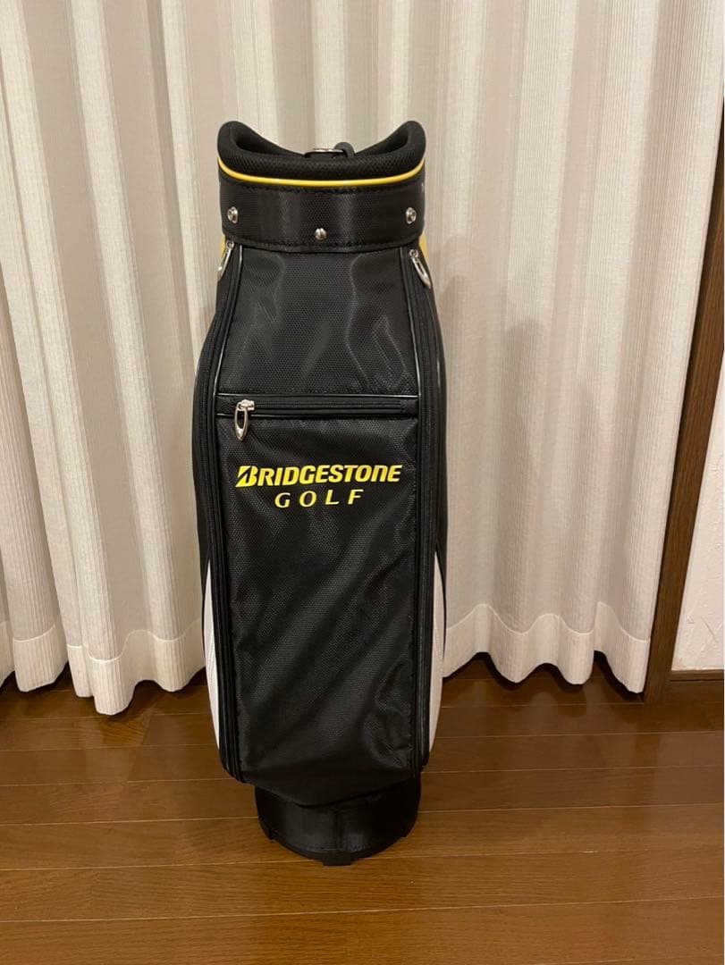 BRIDGESTONE GOLF キャディバッグ 黒/黄　新品未使用