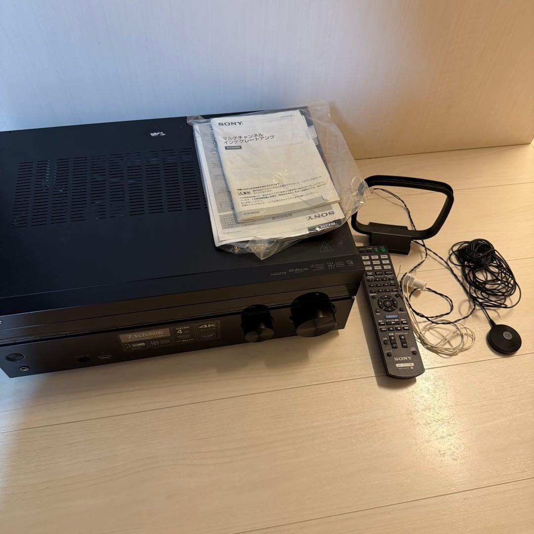 SONY マルチチャンネルインテグレートアンプ STR-DH740 4K最終値下