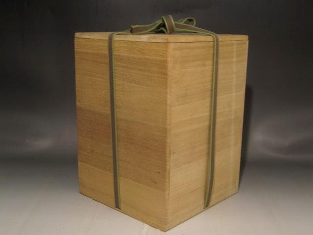 藤田喬平　手吹ガラス花瓶　美しい景色 s528