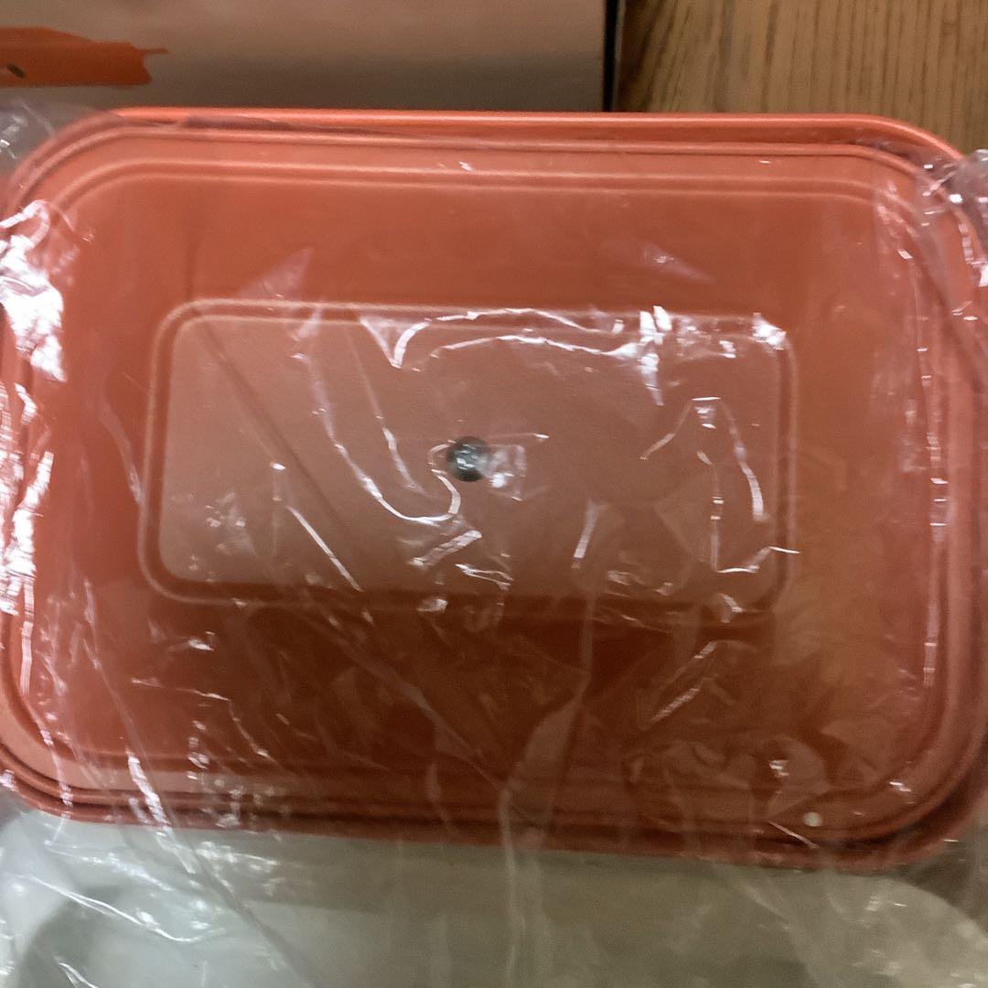 ブルーノ　コンパクトホットプレート　プレート2枚＆セラミック鍋　シリコントング付