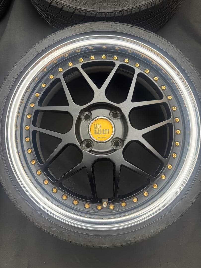 スーパースター　レオンハルト　ゲミュート　マッドブラック　軽　16インチ