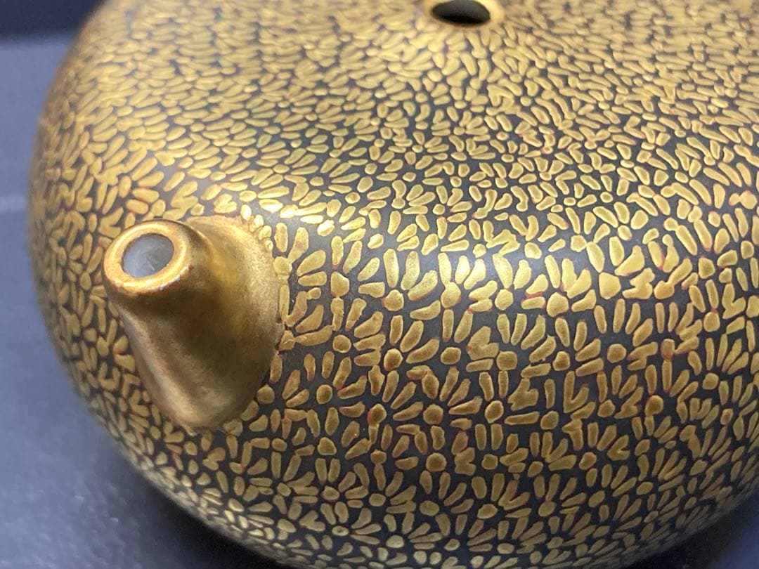 九谷焼　置物　九谷龍山