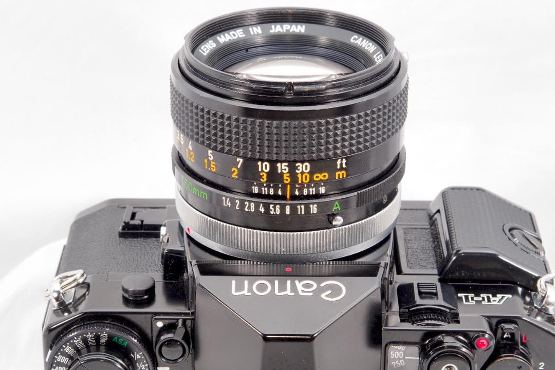 Canon A-1 FD 50mm f/1.4 S.S.C. 分解整備済 保証付