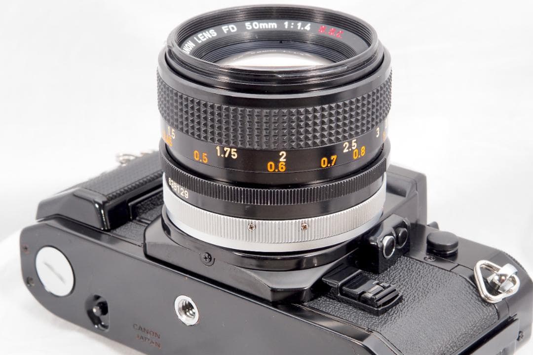 Canon A-1 FD 50mm f/1.4 S.S.C. 分解整備済 保証付