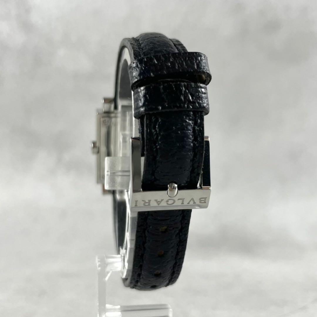 ブルガリ SQ 22 SL ステンレススチール クォーツ腕時計 箱保証書 稼働