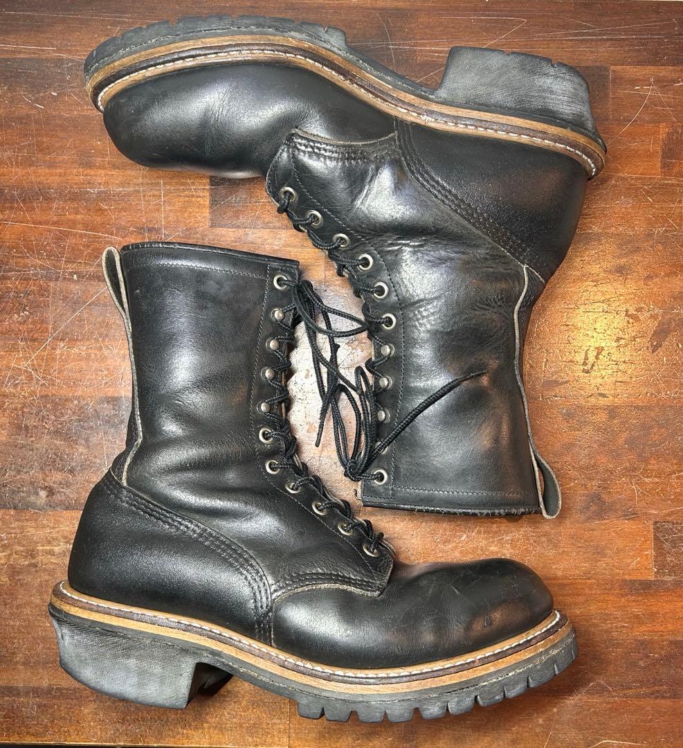 べ*ー様 REDWING レッドウィング　2218 ロガーブーツ　PT91 刺繍