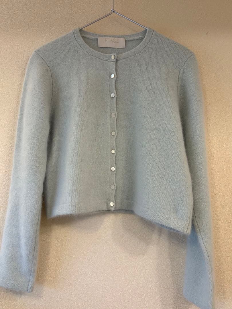 Plage Cashmere Mix Fur 半袖PO&カーディガン　美品