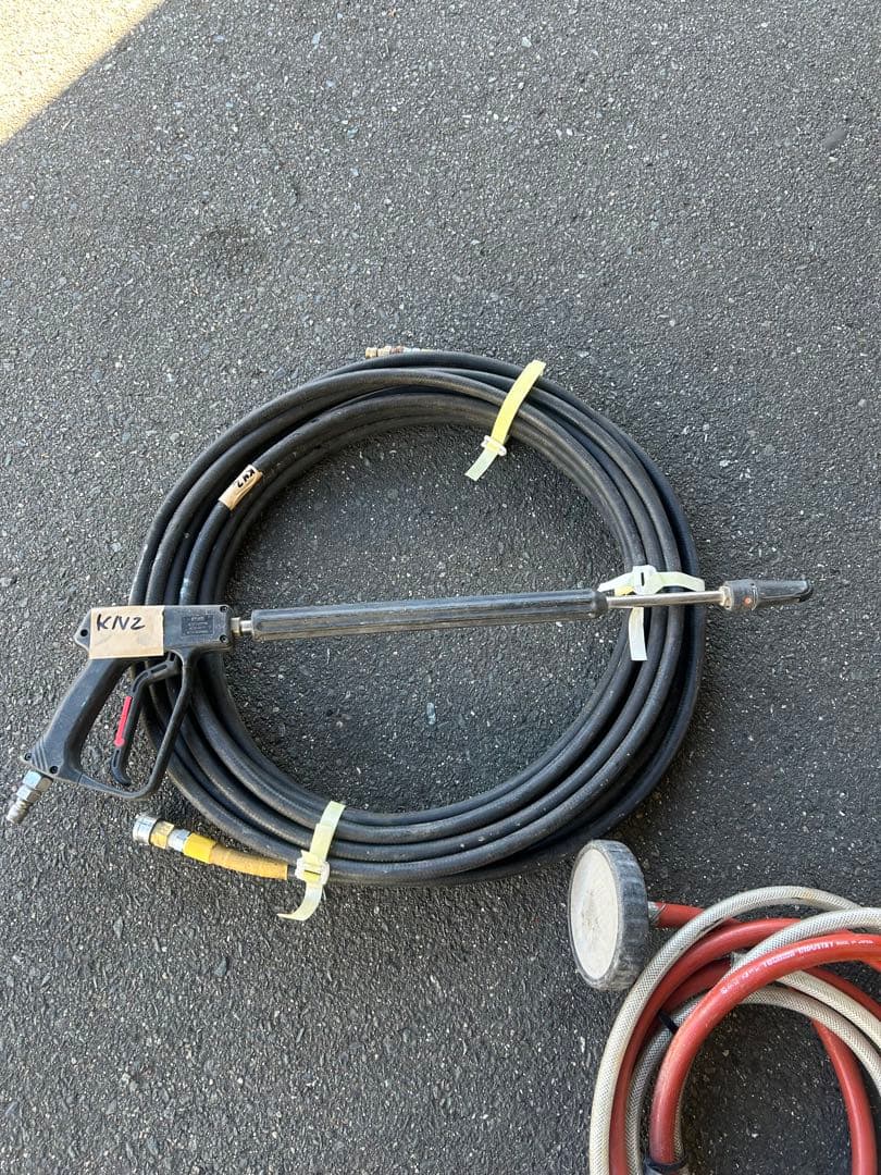 KN2 ★スーパー工業 エンジン式高圧洗浄 SEC-1310-2N-TA セット