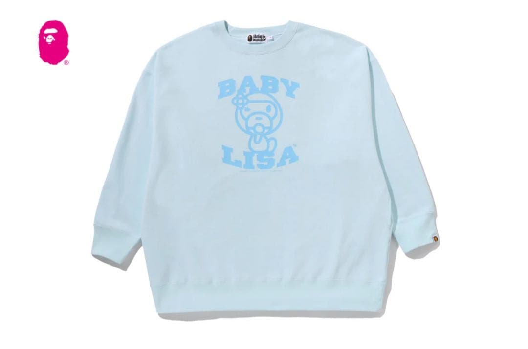 トップス BABY LISA OVERSIZED CREWNECK SWEATSHIRT