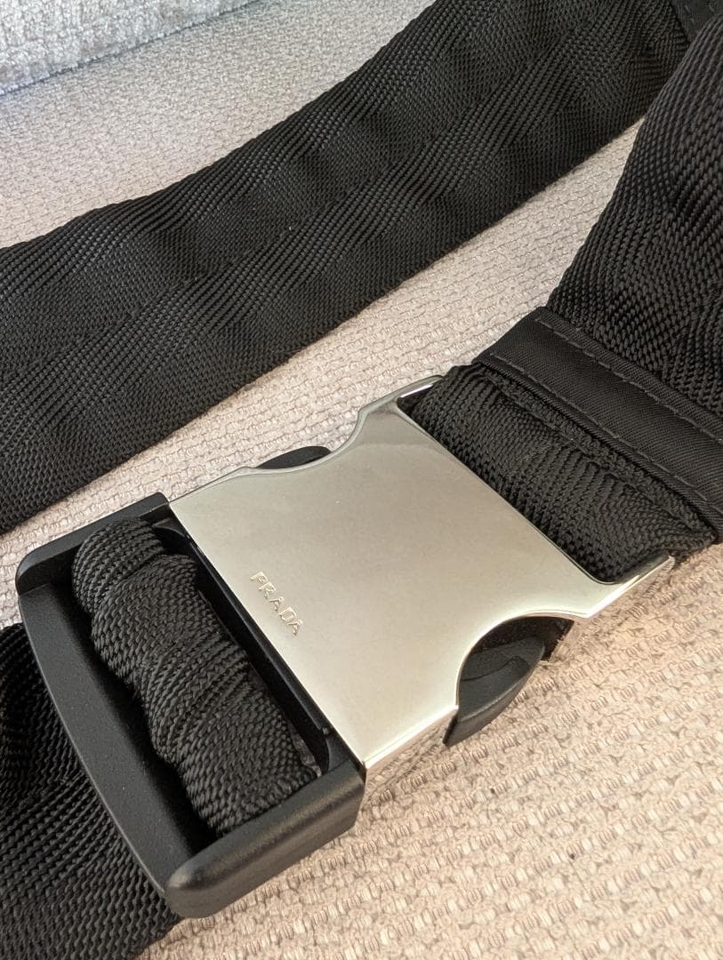 T*A様 PRADA ２VL001 プラダ ウエストポーチ ボディバッグ ブラッ